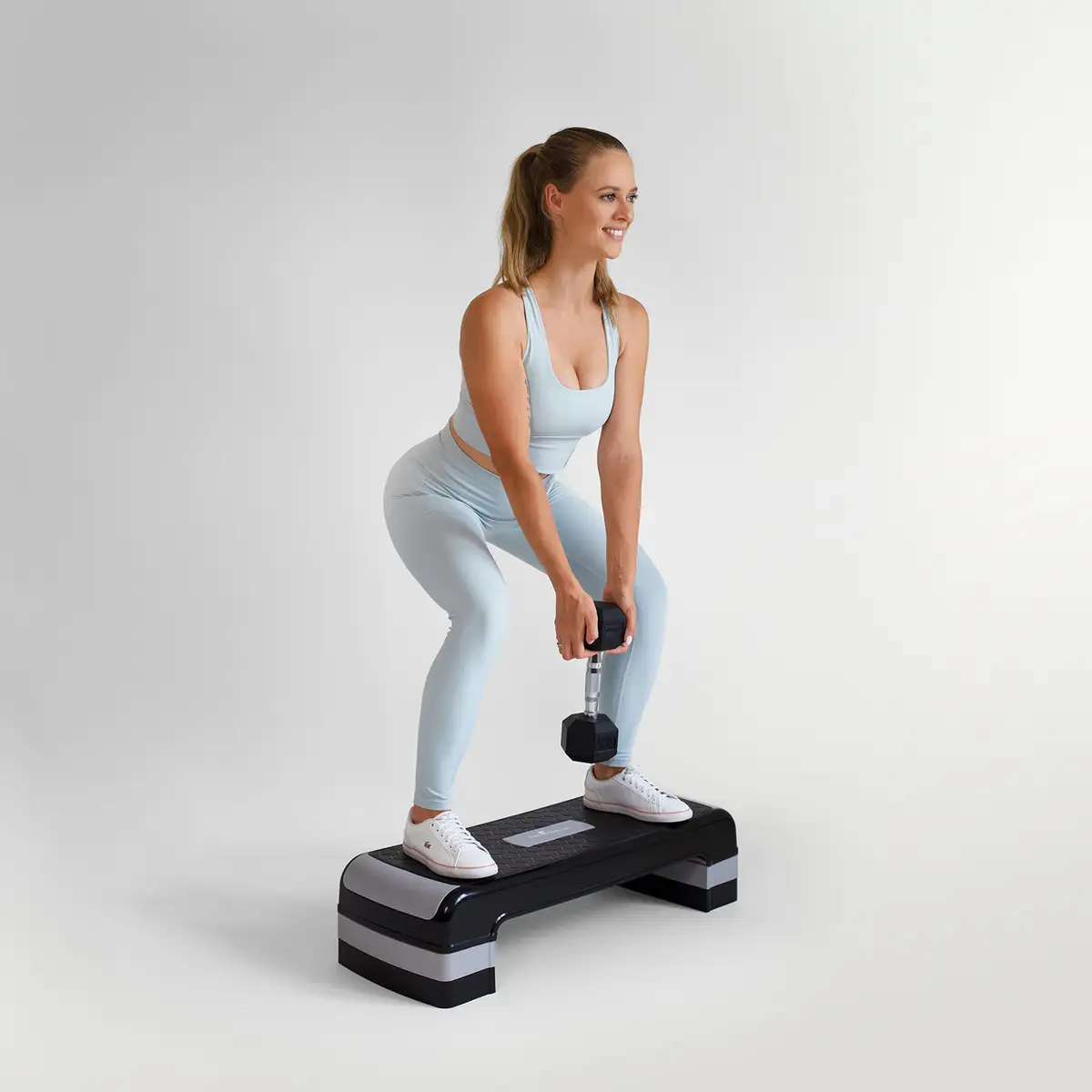 Hantla Hex 25kg ciężarek ogumowany — 2