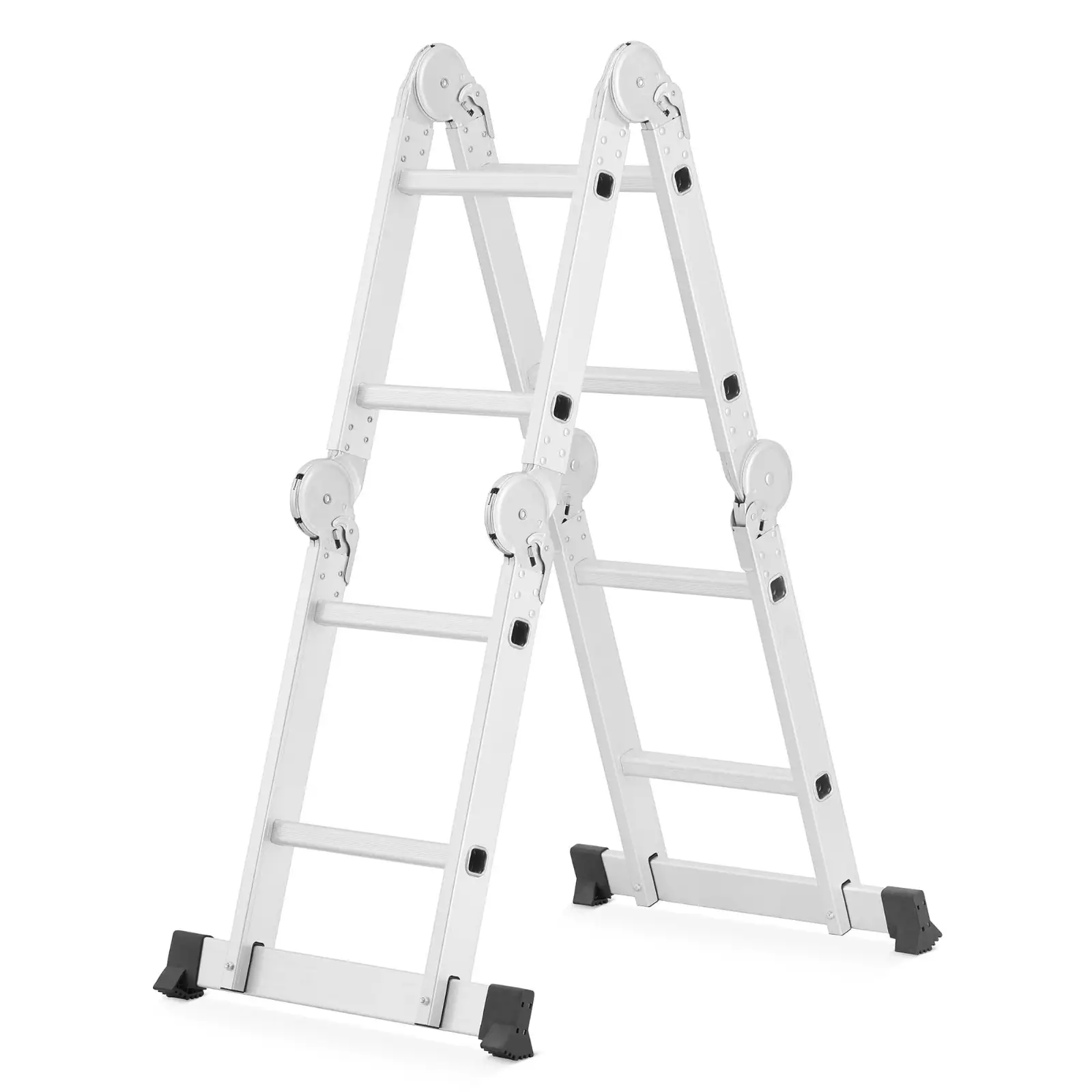 Drabina aluminiowa przegubowa SKŁADANA wielofunkcyjna rozkładana 4x2 HIGHER — 10