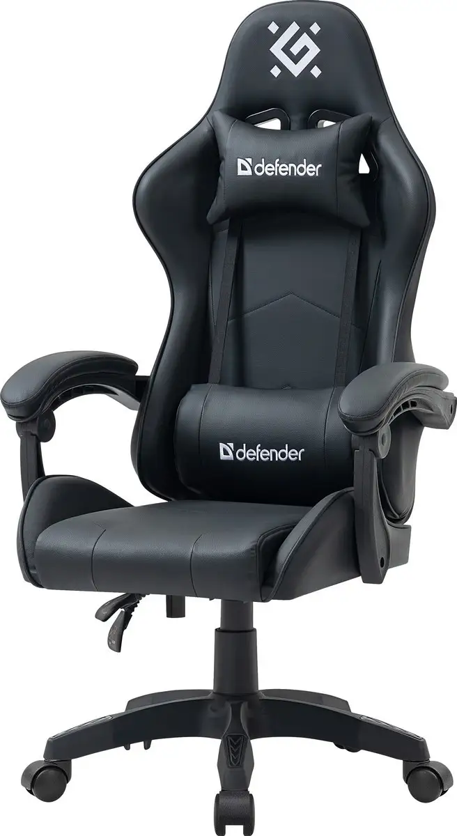 FOTEL DEFENDER DAYTO CZARNY GAMING — 4