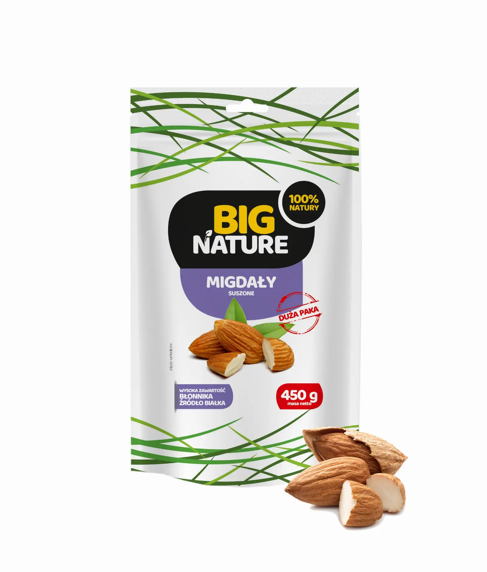 Migdały 450g
