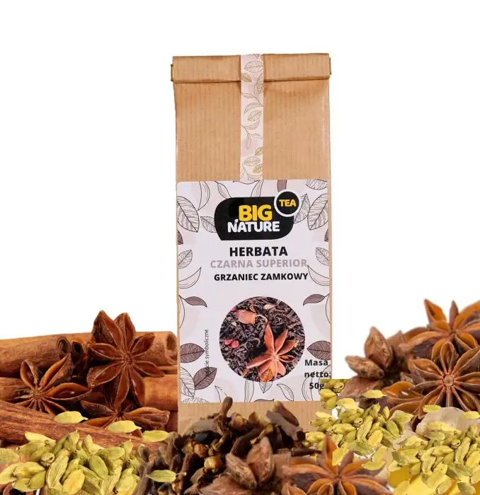 Herbata czarna SUPERIOR GRZANIEC ZAMKOWY 50g - BIG NATURE