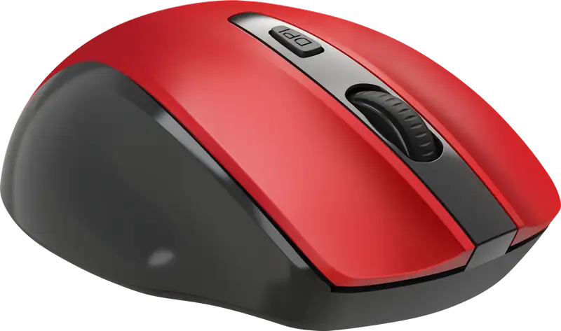 MYSZ DEFENDER PRIME MB-053 RF BEZPRZEWODOWA SILENT CZERWONA OPTICAL — 5