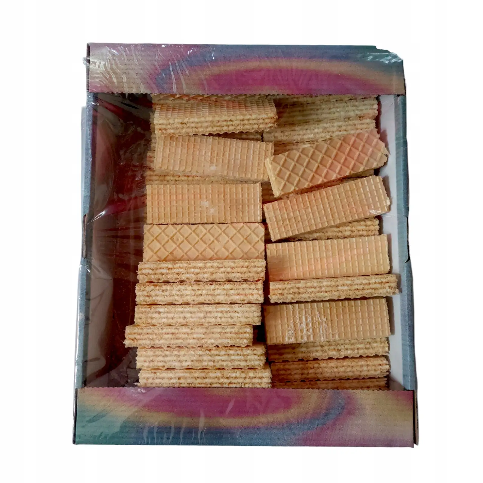 Wafle o smaku śmietankowym 500g Wafle śmietankowe