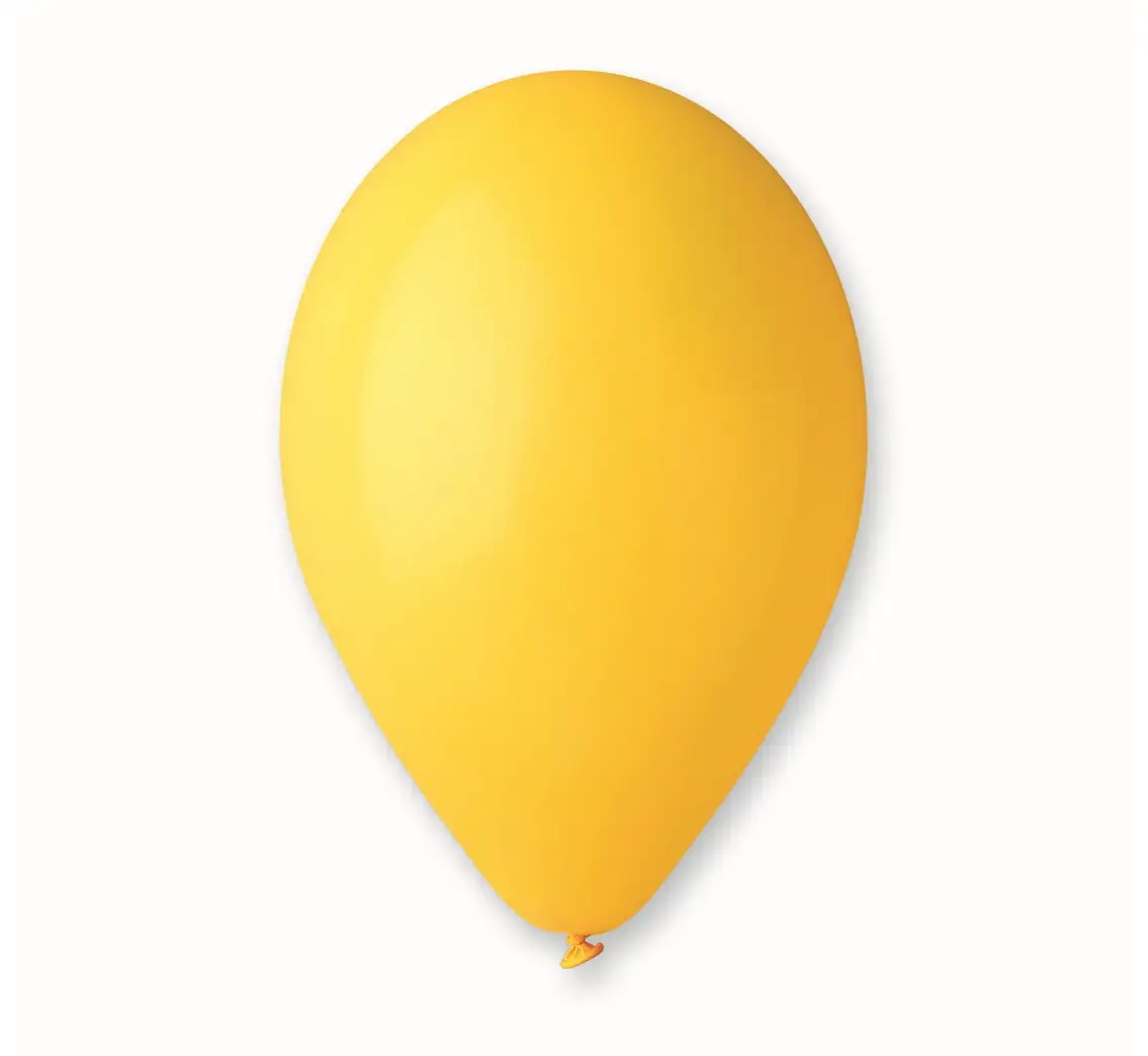 balony 100szt ŻÓŁTE ''10''
