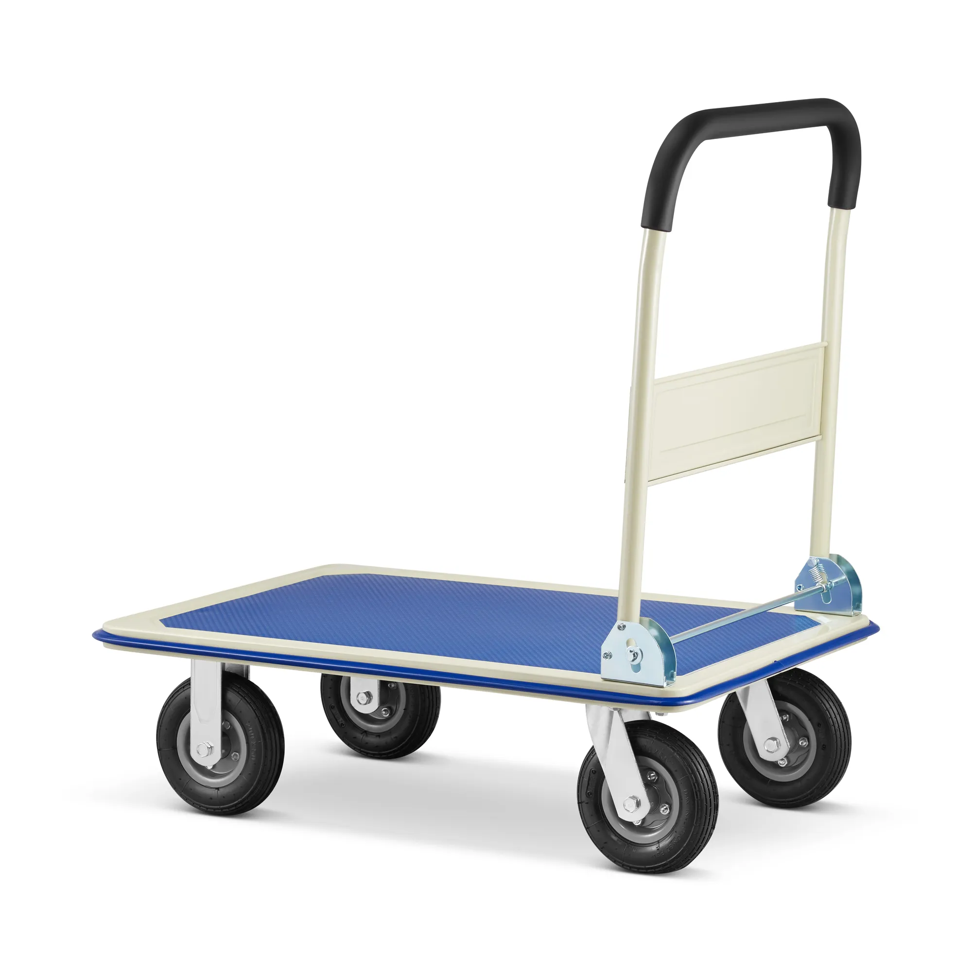 Wózek platformowy transportowy magazynowy 300 kg HIGHER koła pełne — 6