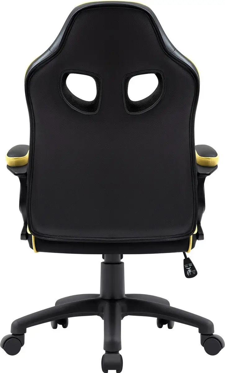 FOTEL DEFENDER HELIOS ŻÓŁTO-CZARNY GAMING — 5