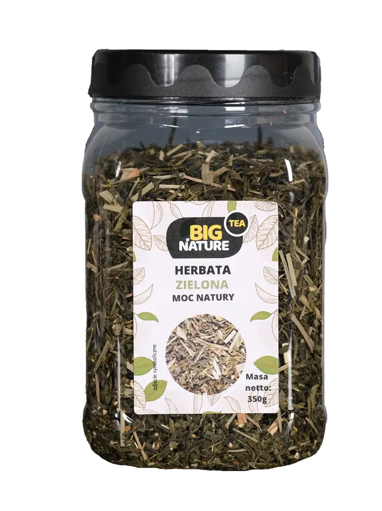HERBATA ZIELONA MOC NATURY 350G — 2