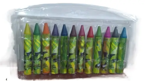 kredki świecowe  - JUMBO 12szt    10176