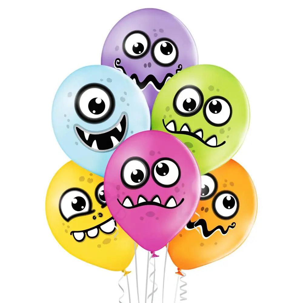 balony  Potworki 30 cm    6 szt.   |  BN06-259