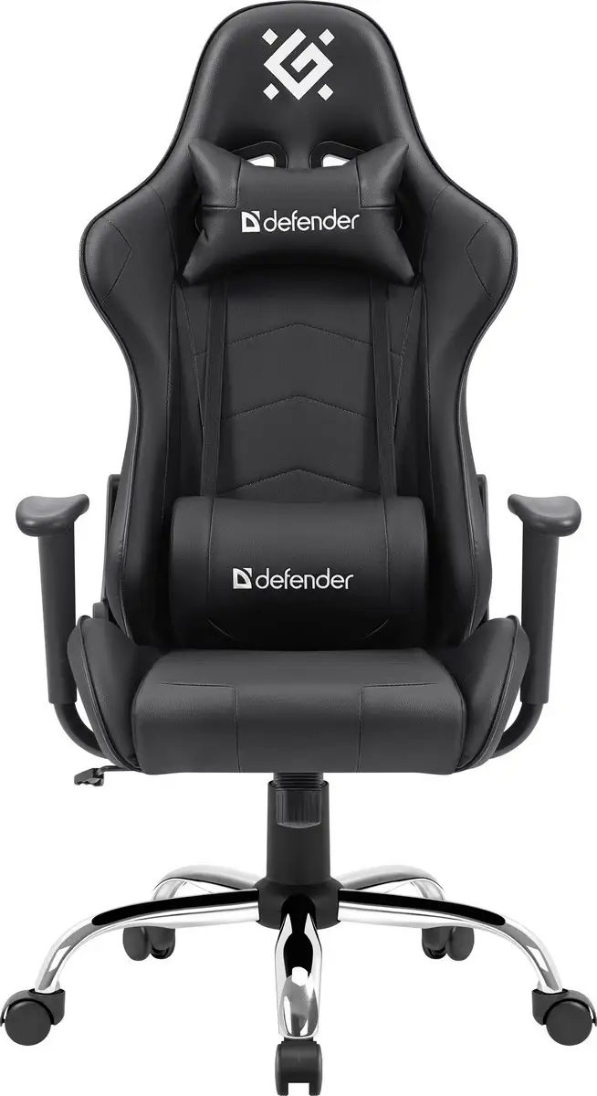 FOTEL DEFENDER AZGARD CZARNY GAMING — 3