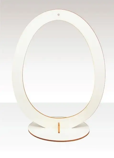 stojak drewniany JAJKO 23x17,5cm | SWD-1752