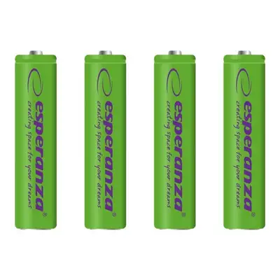 baterie akumulatorki 4szt. R03 AAA 1000mah ESPERANZA  | EZA102G