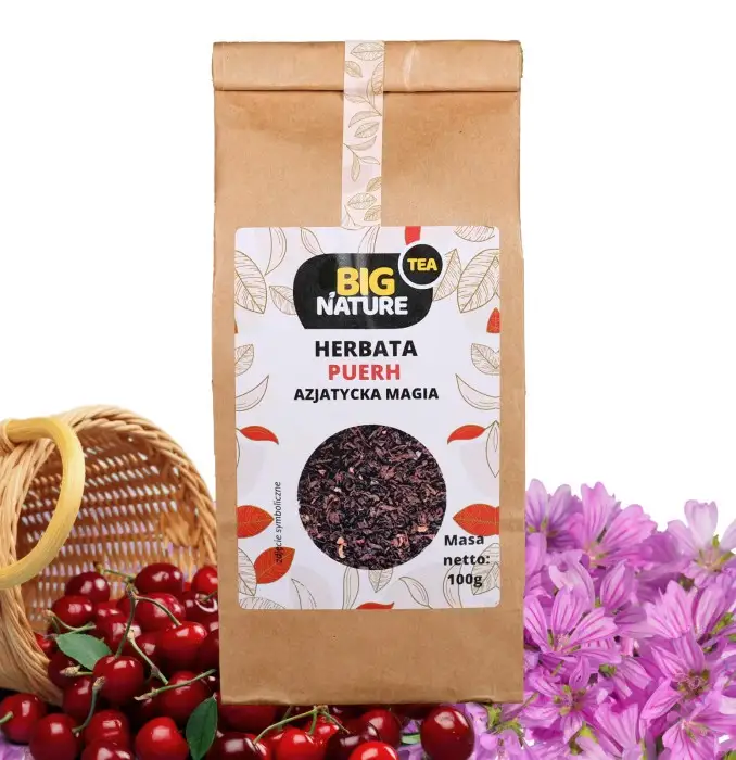 Herbata PUERH  AZJATYCKA MAGIA 100g - BIG NATURE