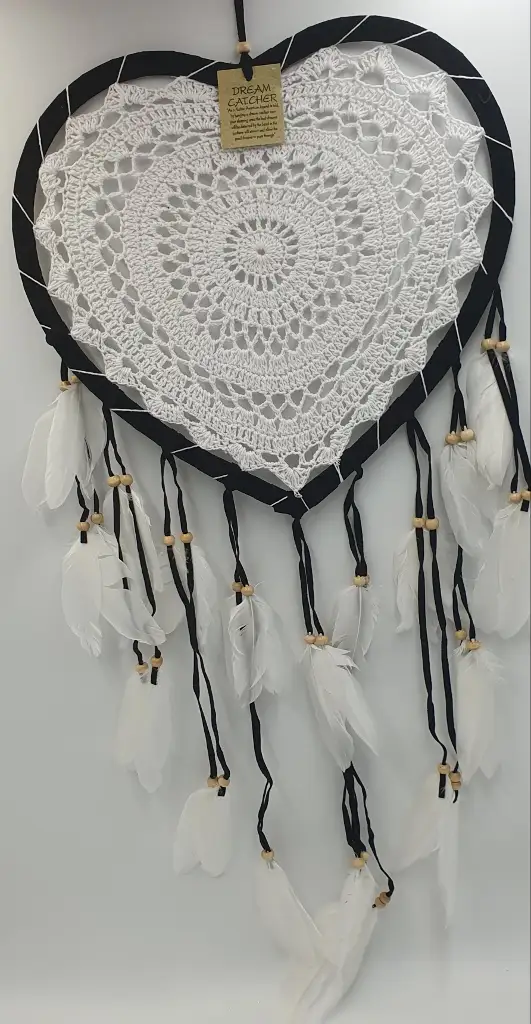 łapacz snów serce 32 cm