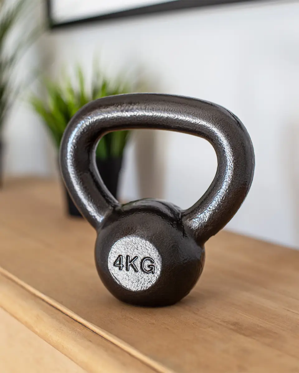 Kettlebell 4kg żeliwny BA-KCZ04 Pretorians