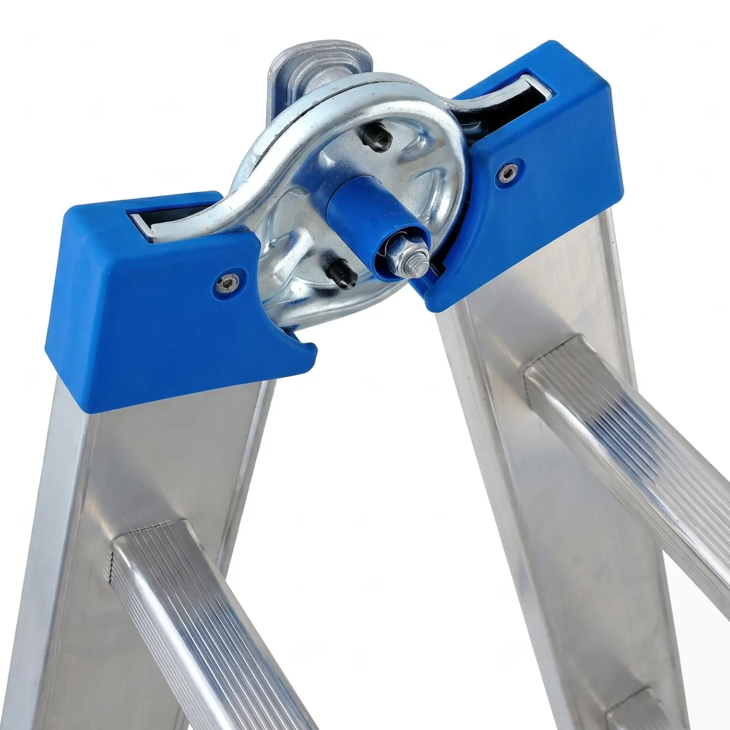 Drabina aluminiowa przegubowa teleskopowa Gierre 7x7 wielofunkcyjna na schody 150 kg 8,20 m EN-131