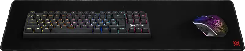 PODKŁADKA DEFENDER GAMING BLACK XXL ONE 680x240x5mm — 5