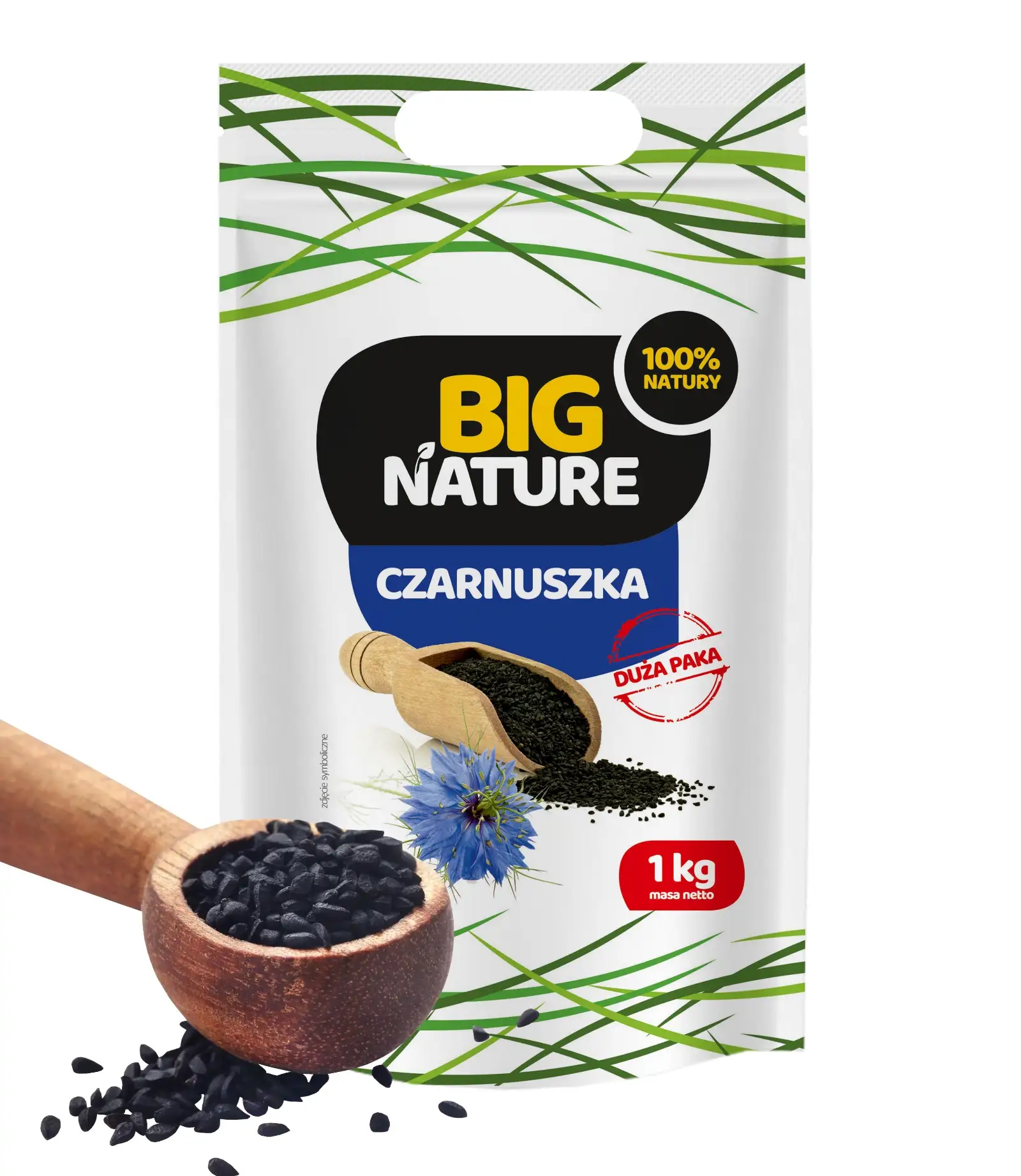 Czarnuszka 1kg Duża Paka - BIG NATURE