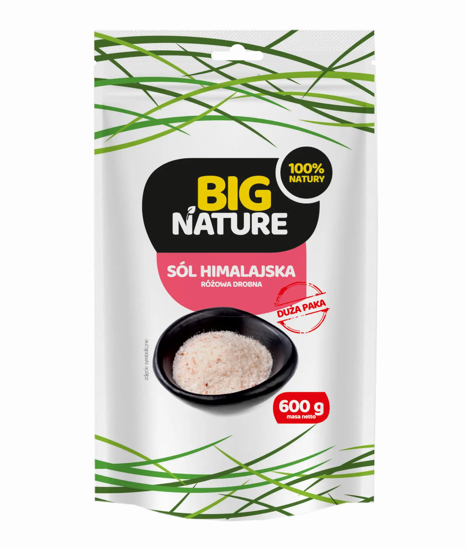 Sól himalajska różowa drobna 600g