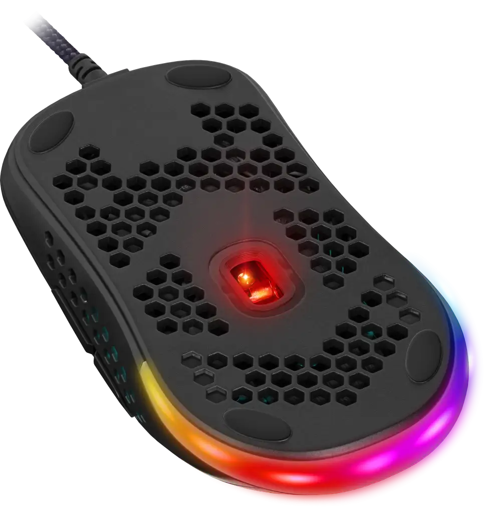 MYSZ DEFENDER GM-620L SHEPARD OPTIC 12800dpi 7P RGB — 6