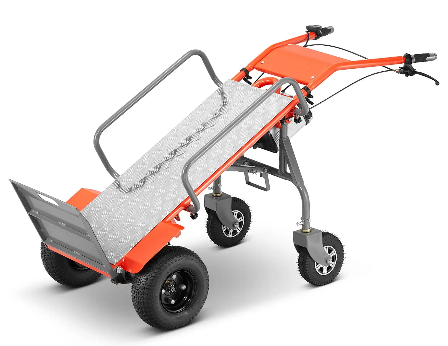 Wózek transportowy elektryczny akumulatorowy 2w1 magazynowy młynarka Bäumr-AG BMR-ET260 — 3