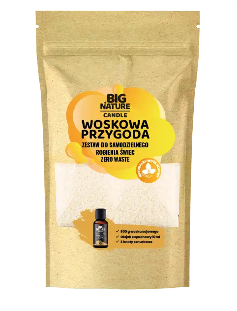 Woskowa przygoda Warmed soul zap. Insp. BLACK ORCHID  515g