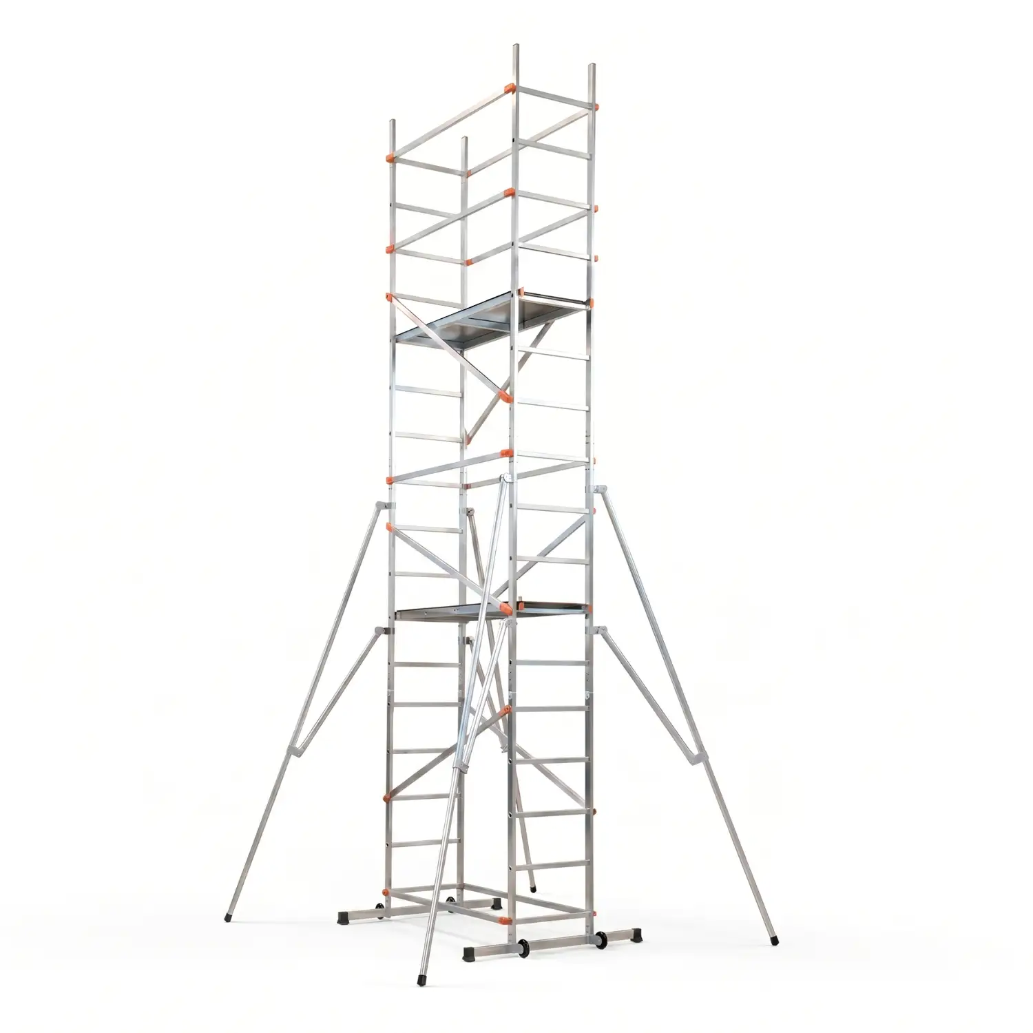 Rusztowanie aluminiowe jezdne GIERRE G-FA400FL + moduł FA600FL 5,8 m — 13