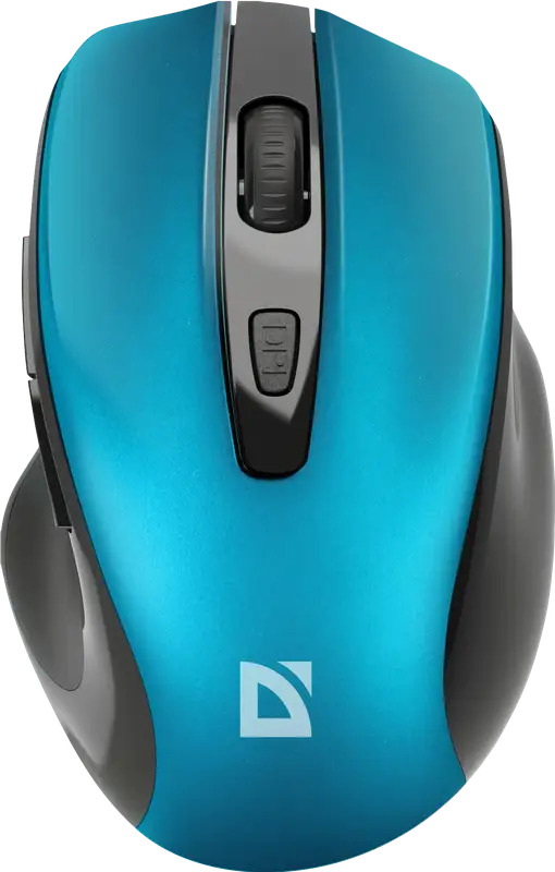 MYSZ DEFENDER PRIME MB-053 RF BEZPRZEWODOWA SILENT TURKUSOWA OPTICAL — 4