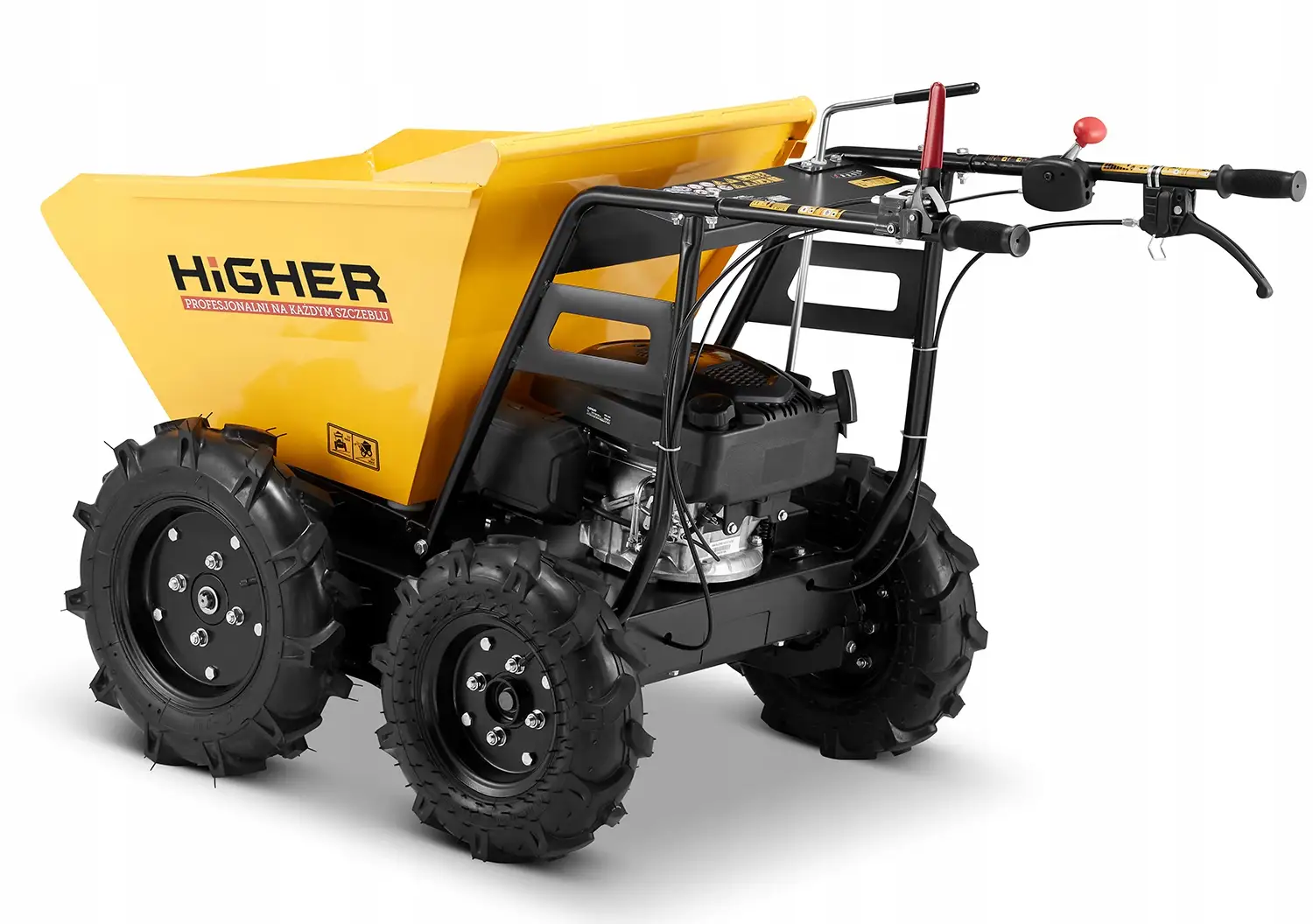 Taczka spalinowa wozidło spalinowe wózek transportowy z napędem 4x4 4,0KM — 6