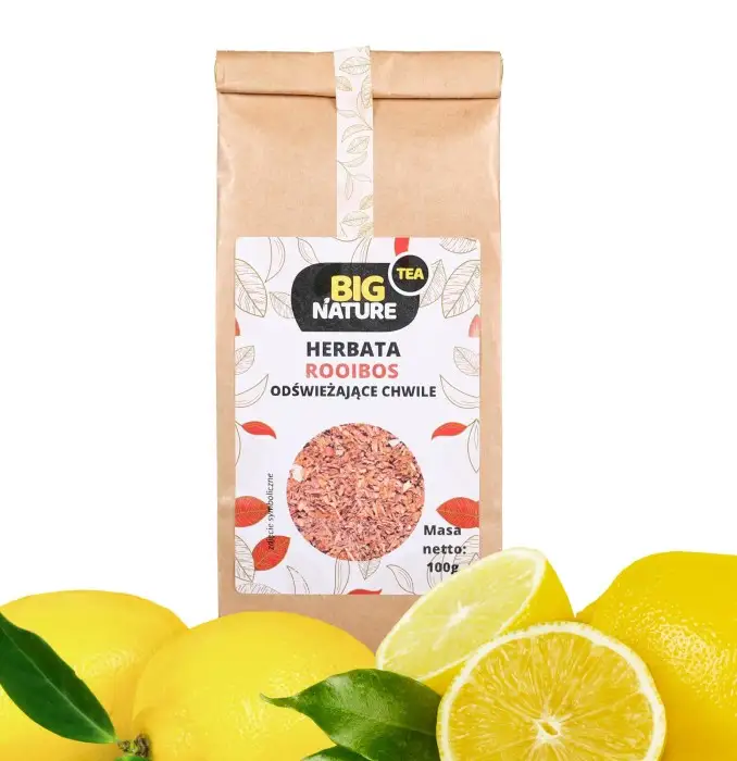 Herbata ROOIBOS ODŚWIEŻAJĄCE CHWILE 100g - BIG NATURE
