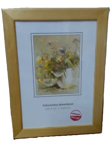 ramka na zdjęcia 15x21 drewno