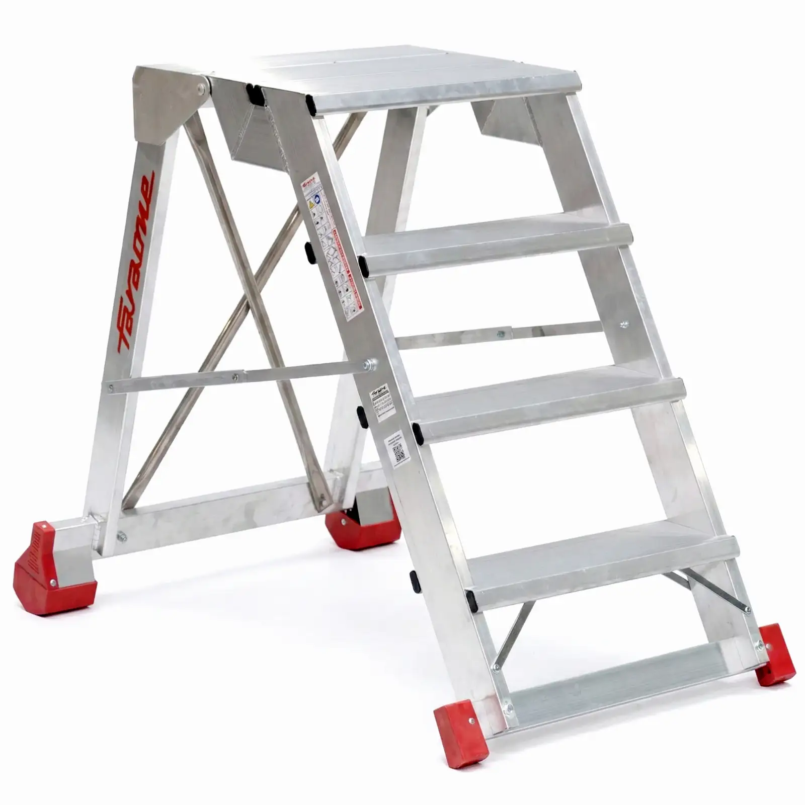 Drabina magazynowa FARAONE 4-stopniowa CM 4L - 2,98 m — 5