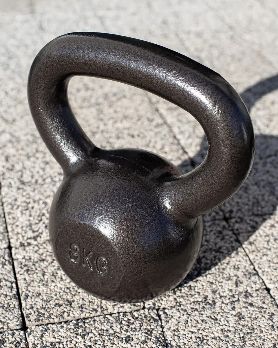 Kettlebell 8kg żeliwny BA-KCZ08 Pretorians