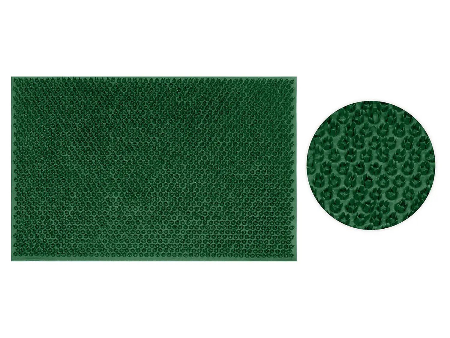 wycieraczka gumowa TRAWKA 40 x 60 cm zielona