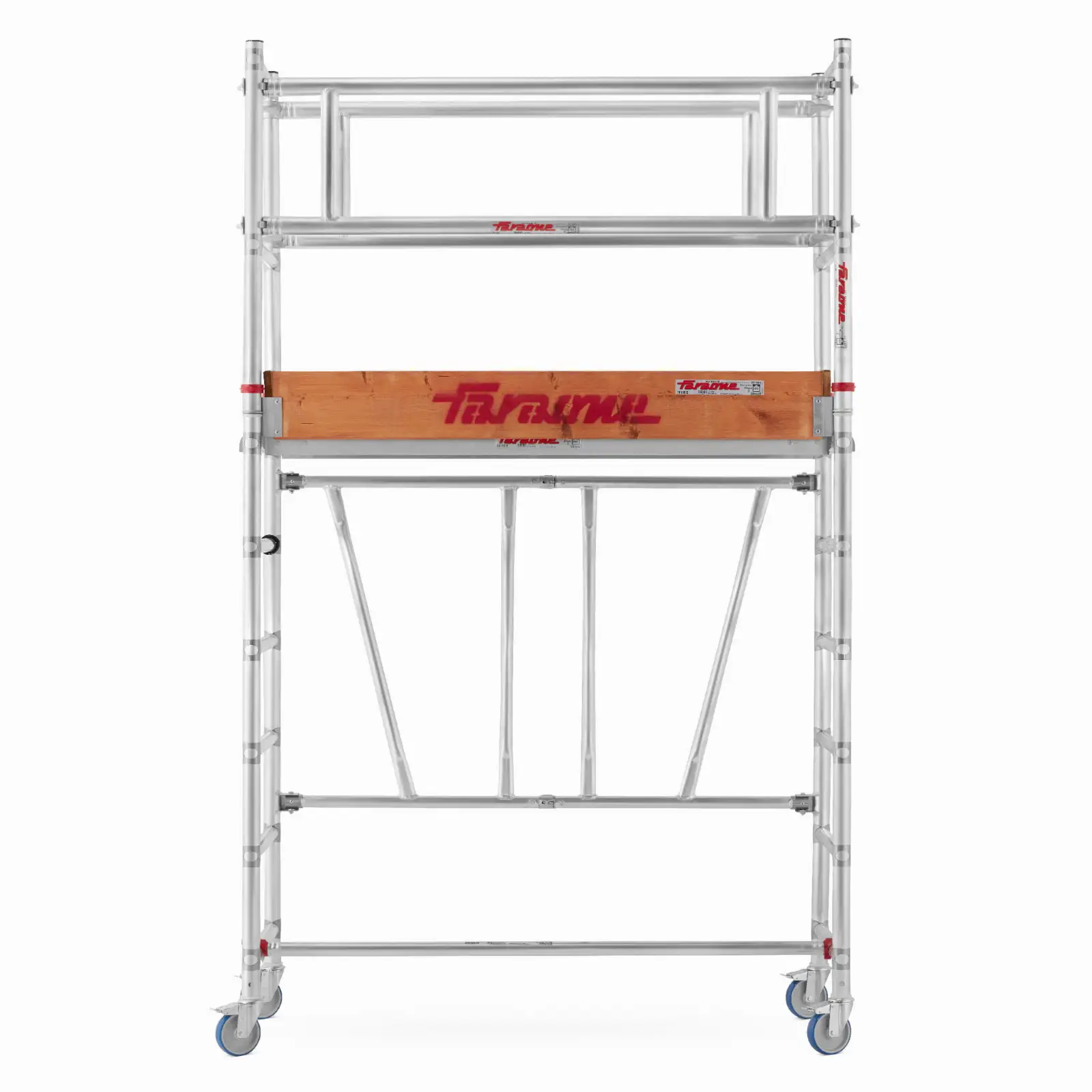 Rusztowanie aluminiowe jezdne składane FARAONE COMPACT XS 160 x 75 cm 160 pakiet A+B - 3,70 m — 2