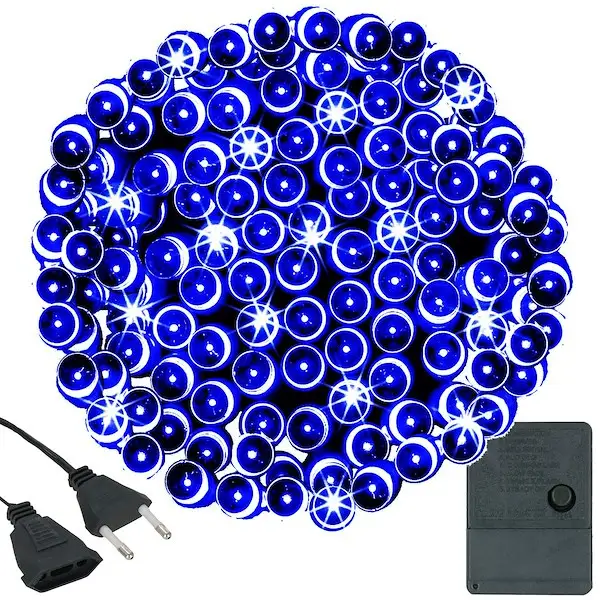 lampki choinkowe 300led NIEBIESKIE | 5475
