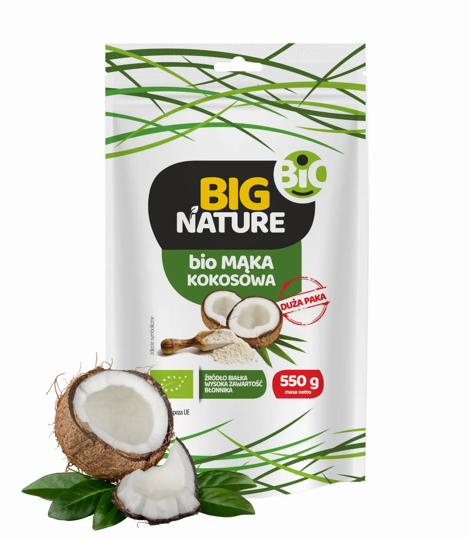 Mąka kokosowa BIO 550g