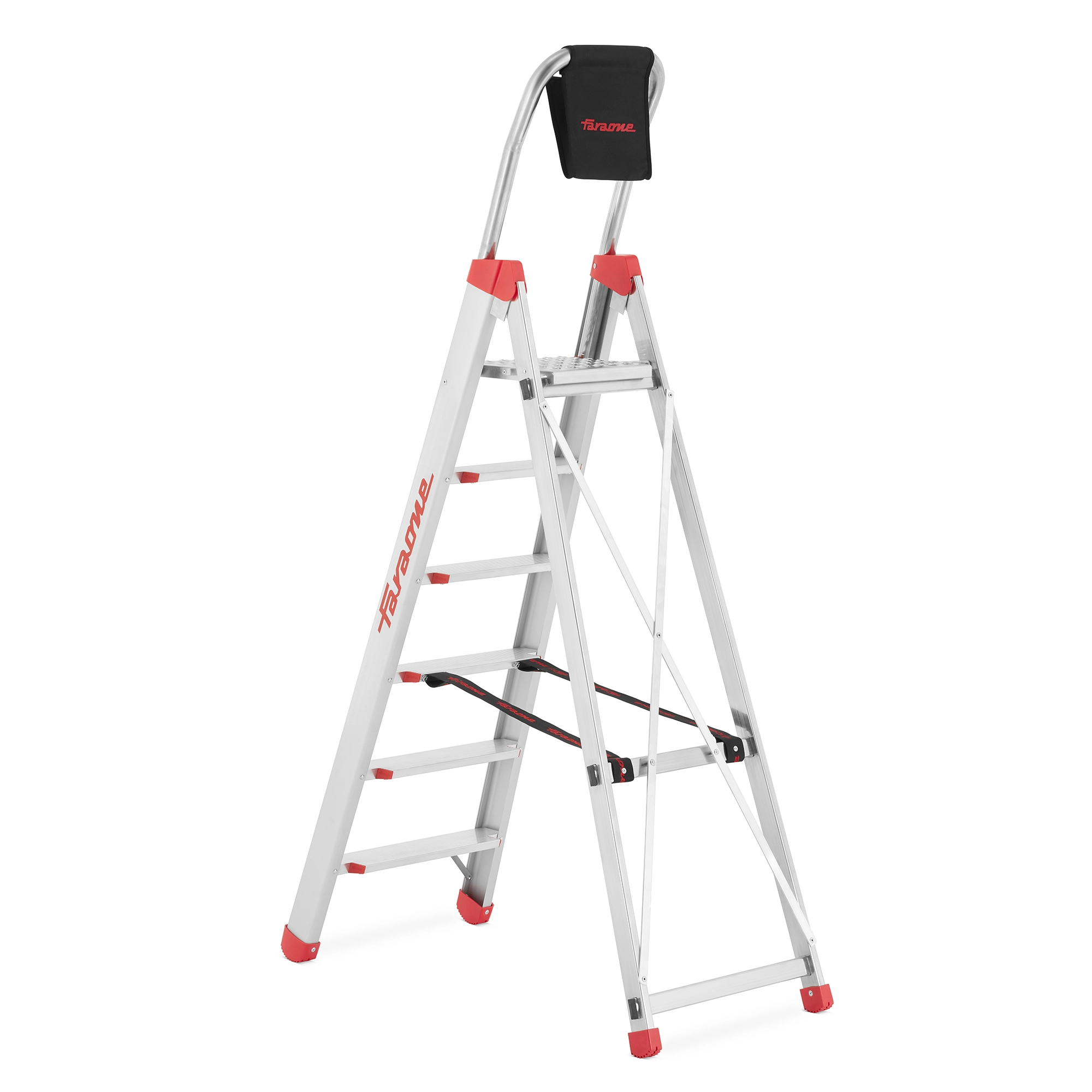 Drabina magazynowa wolnostojąca 6 stopniowa FARAONE DOMUS 6 - 3,31 m — 7