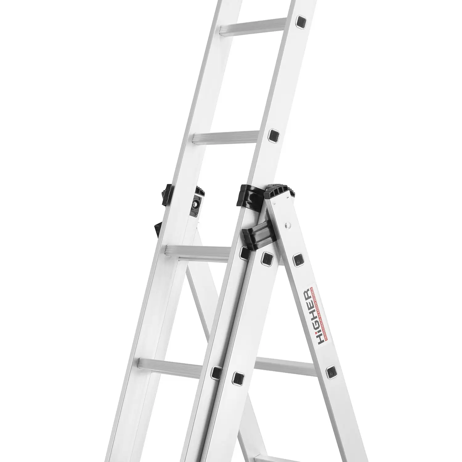 Drabina aluminiowa wielofunkcyjna uniwersalna 3x10 HIGHER z opcją na schody — 27