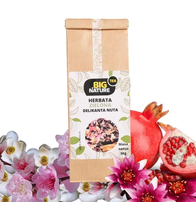 Herbata zielona DELIKATNA NUTA 50g - BIG NATURE