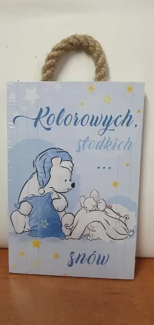 tabliczka/obraz do zawieszenia 10x15 KOLOROWYCH ,SŁODKICH SNÓW