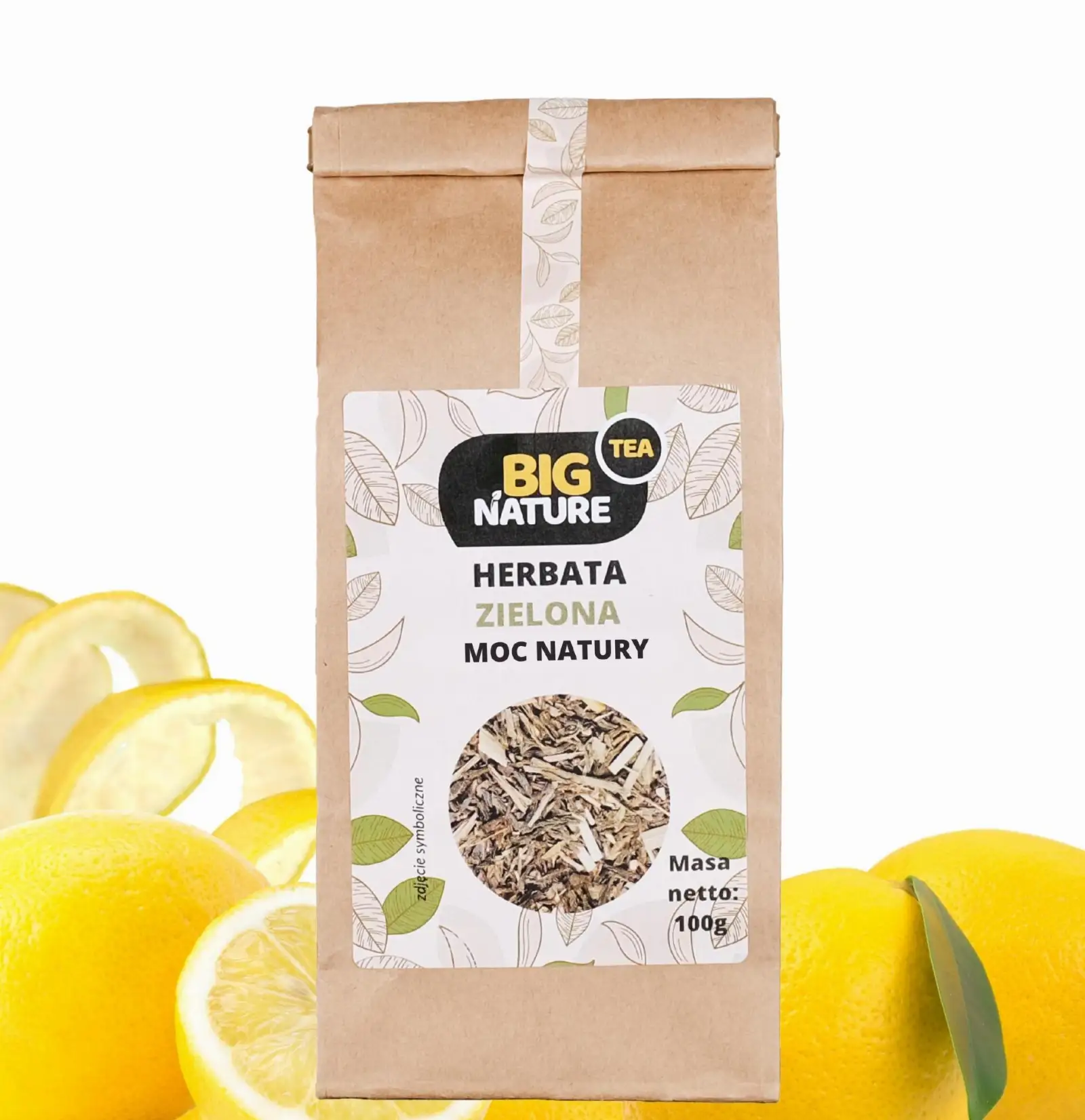 Herbata zielona MOC NATURY 100g - BIG NATURE