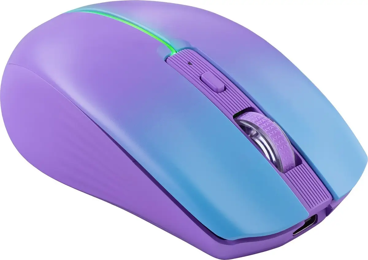 MYSZ DEFENDER MYSTERY MM-301 RF+BT FIOLETOWA 1600dpi 6P — 5