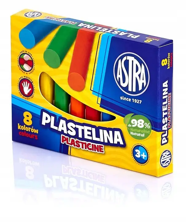 plastelina 8szt ASTRA 0514