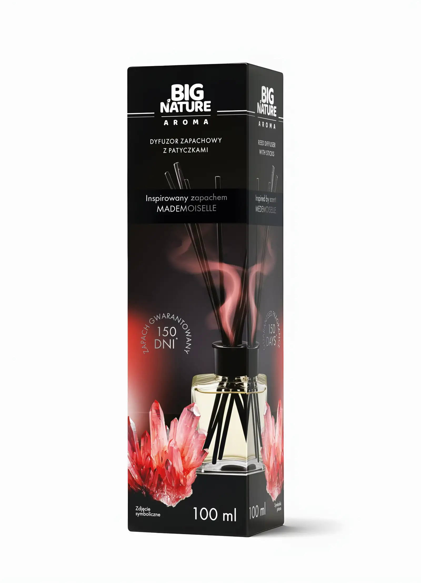 Dyfuzor Zapachowy z Patyczkami - Inspirowany Zapachem MADEMOISELLE 100ml — 3