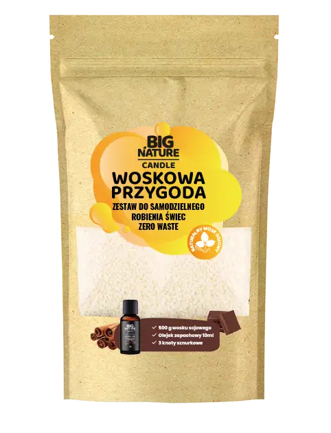 Woskowa przygoda CZEKOLADA-CYNAMON 515g
