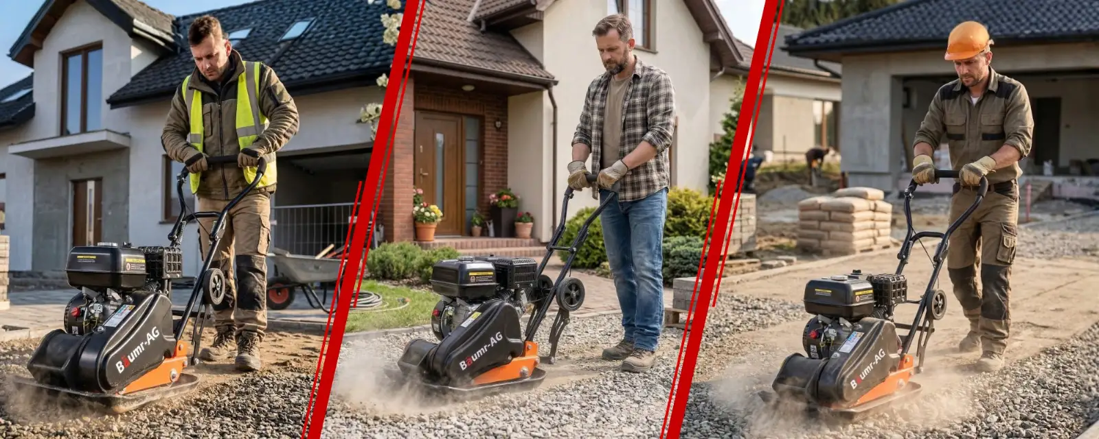 Zagęszczarka gruntu ubijak BAUMR-AG 90 kg silnik BRIGGS & STRATTON GRATISY — 2