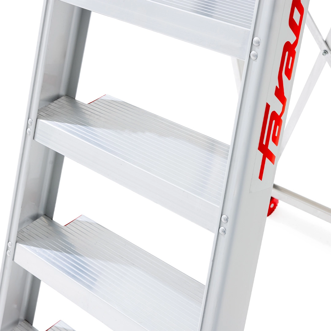 Drabina magazynowa wolnostojąca 12 stopniowa FARAONE DOMUS 12 - 4,63 m — 5