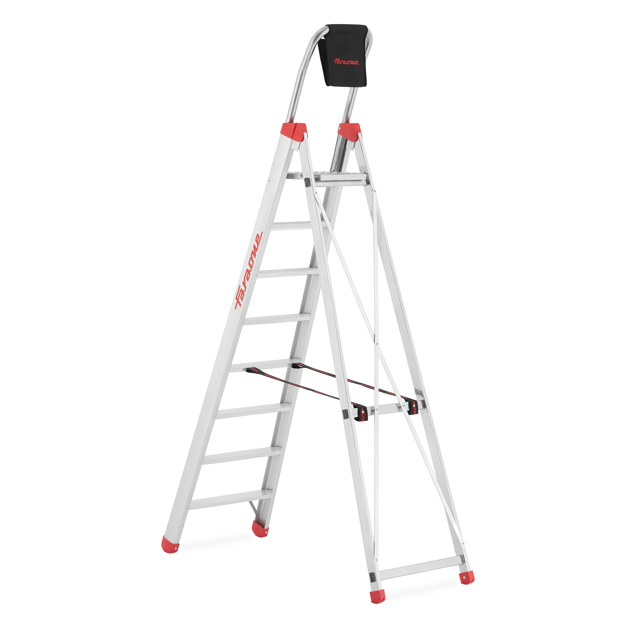 Drabina magazynowa wolnostojąca 8 stopniowa FARAONE LADY 8 - 3,58 m — 7