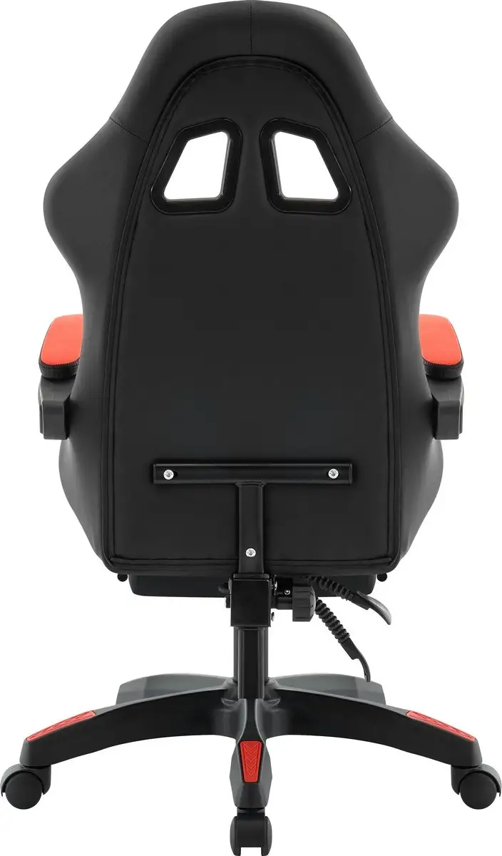 FOTEL DEFENDER RUNA PRO CZERWONO-CZARNY GAMING — 12